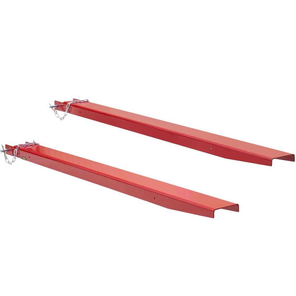 VEVOR Pallet Fork Extensions Forklift Extensions 72" x 4.5" Heavy Duty with Pins