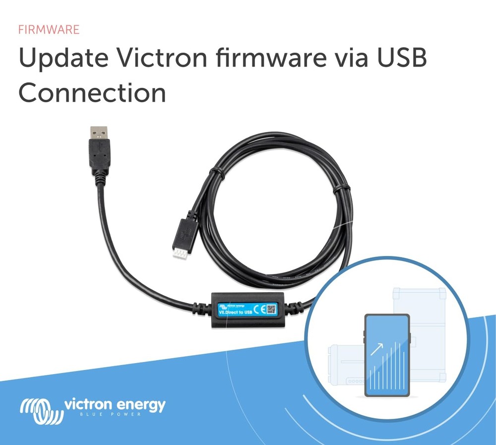 Victron Energy VE.Direct to USB Interface Interface, Black