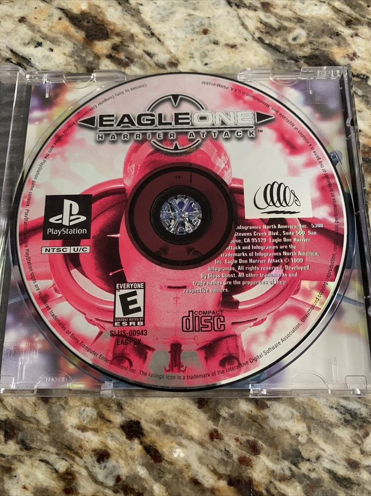 PLAYSTATION EAGLEONE HARRIER ATTACK 1999