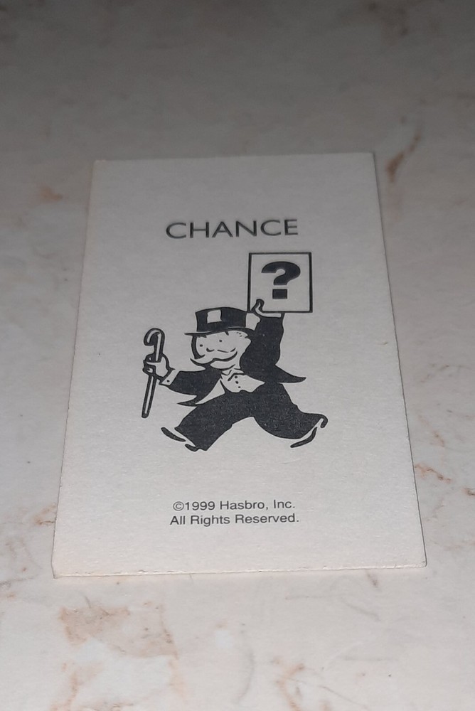 1999 Monopoly Junior Board Game Replacement Piece Red Railroad