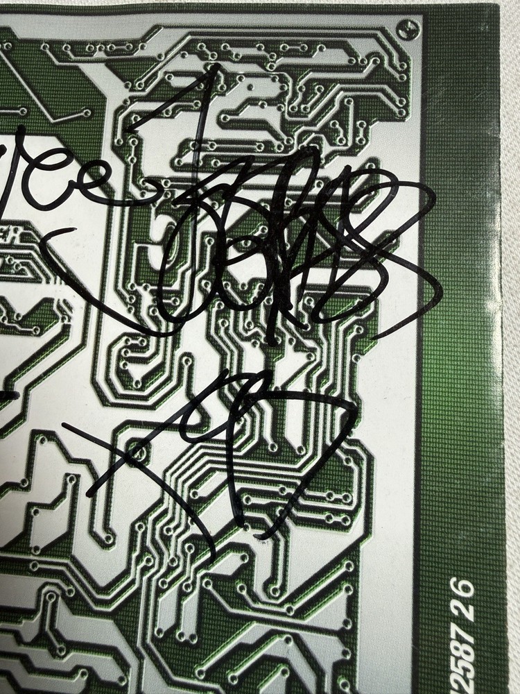 Sneaker Pimps Becoming X SIGNED Autographed CD Insert, Signed by Full Band
