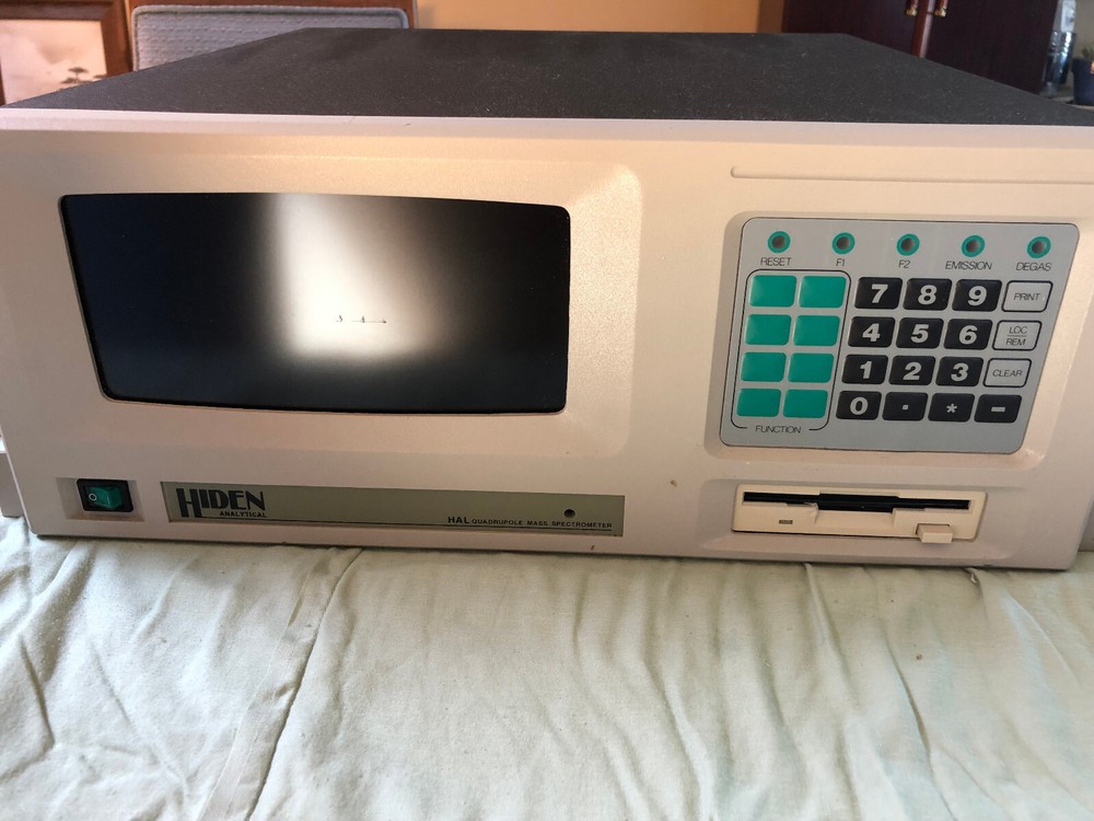 Hiden Residual Gas Analyzer Controller, Model HAL Quadrapole Mass Spectrometer