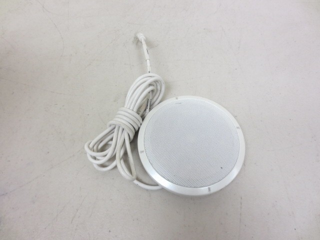 BIAMP PARLÉ TTM-XEX WHITE CONFERENCE MICROPHONE