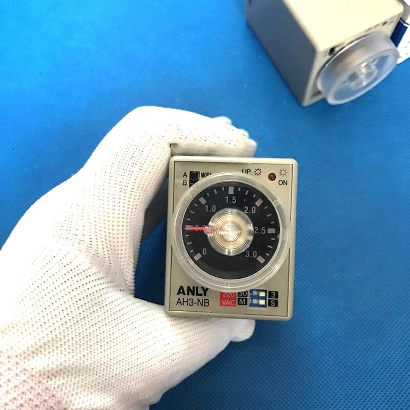 2Pcs For Anly Motor Time Relay Controller AH3-NB AC220V