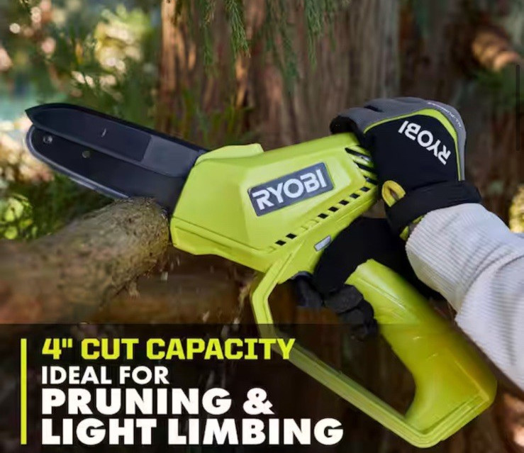 12V 6 In. Cordless Battery Compact Pruning Mini Chainsaw