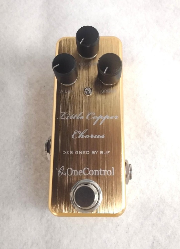 ONECONTROL Little Copper Chorus Guitar Effects Pedal Used