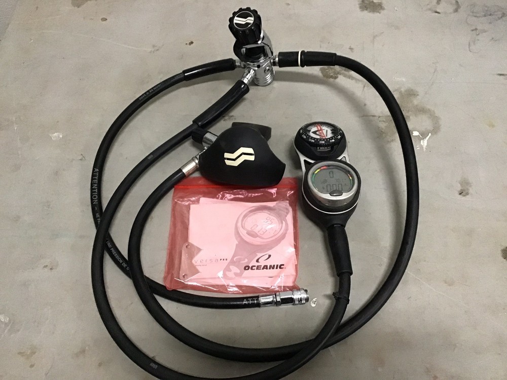scuba diving regulator set