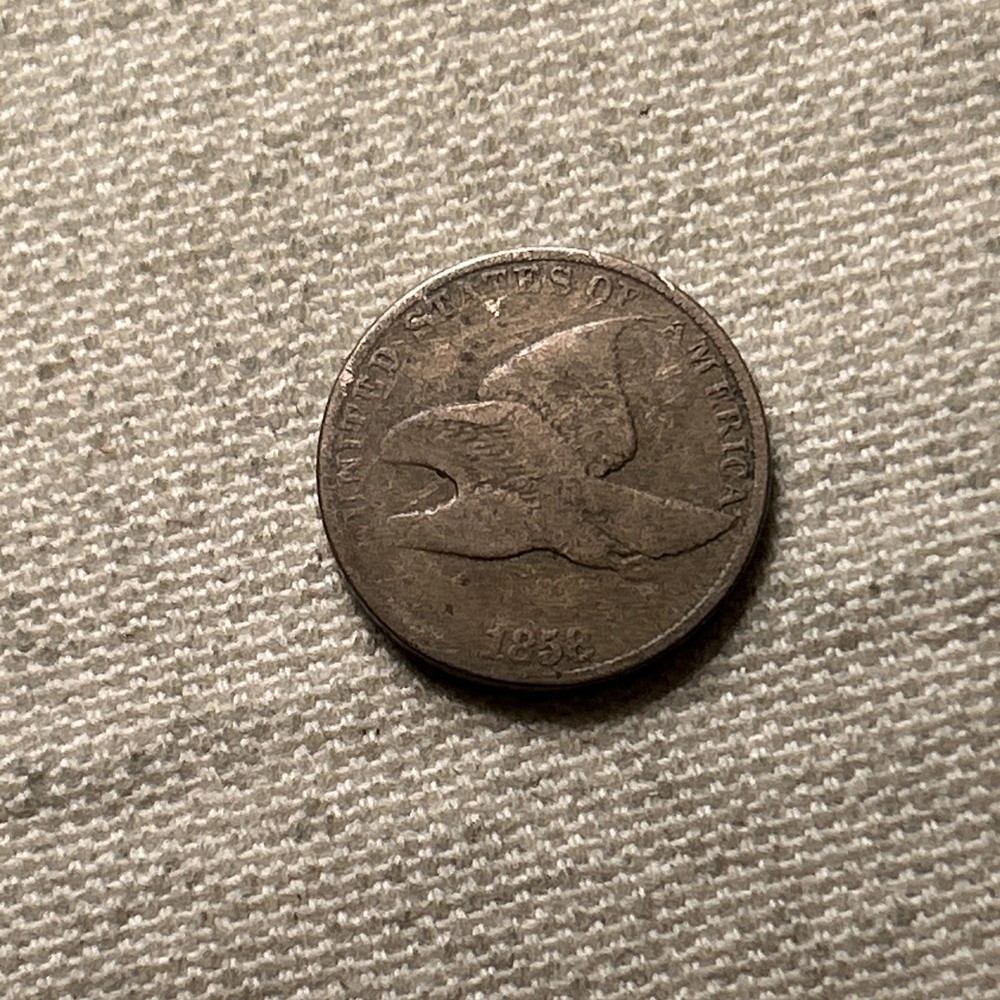 1858- Flying Eagle Cent