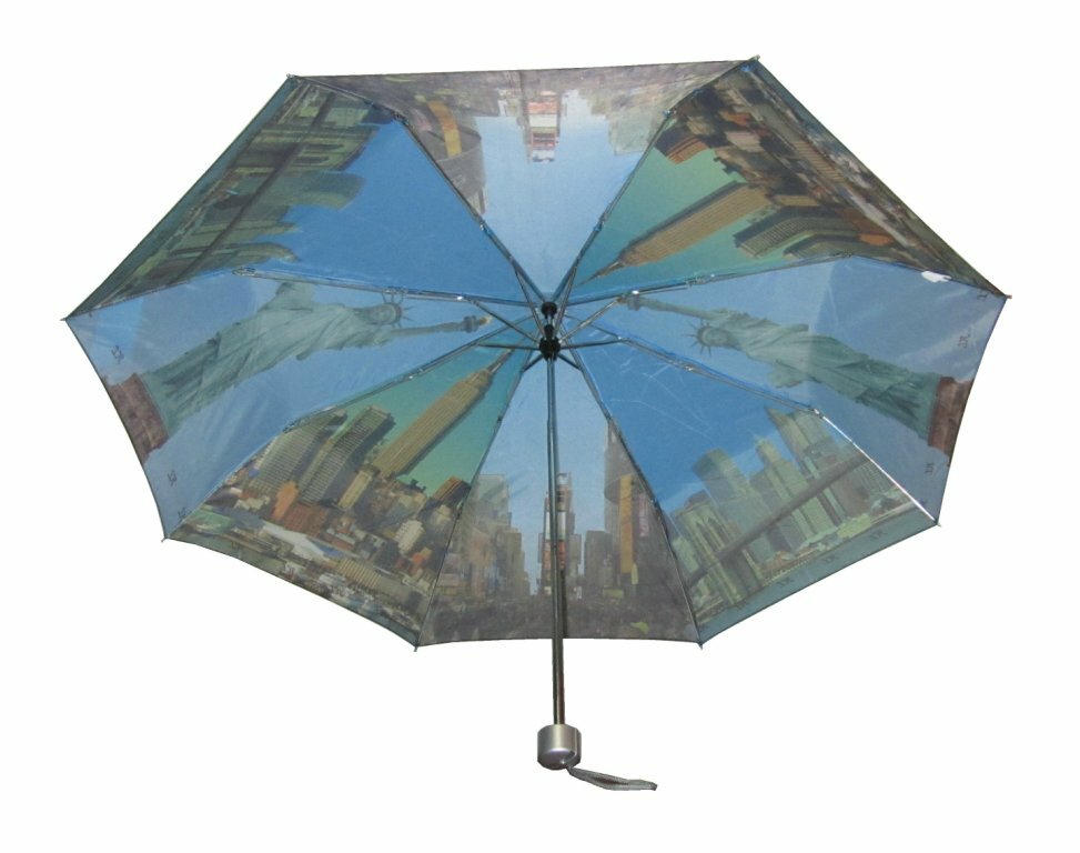 NY Sign Folding Umbrella, Compact umbrella, mini umbrella