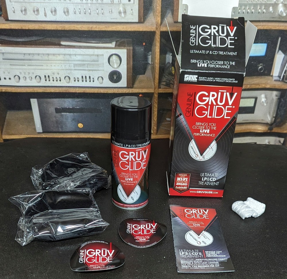 Gruv Glide ultimate LP & CD treatment in original box
