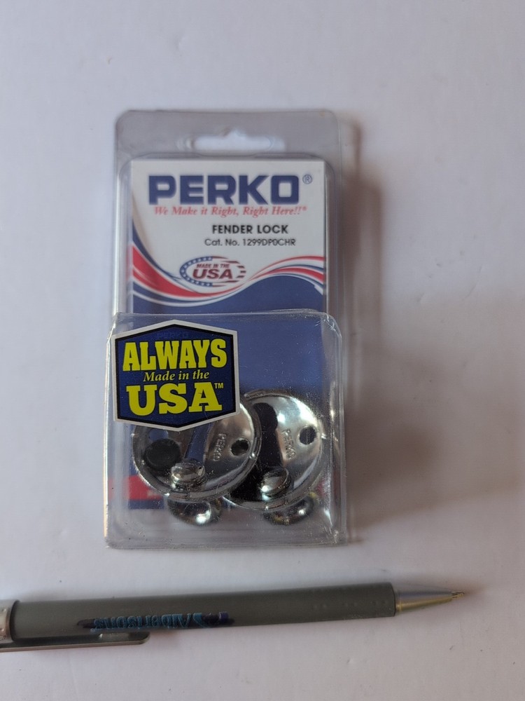 Perko Fender Lock 2-pk 1299DP0CHR  BA14