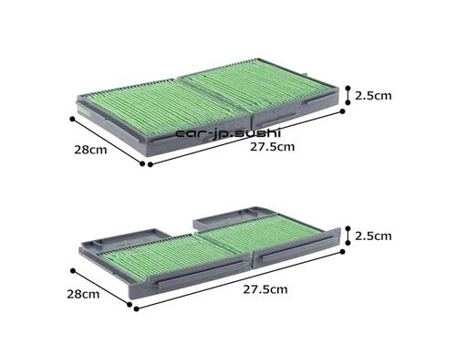 DENSO Car Air Conditioner Filter Clean Air Filter DCC1005 (Product Code: