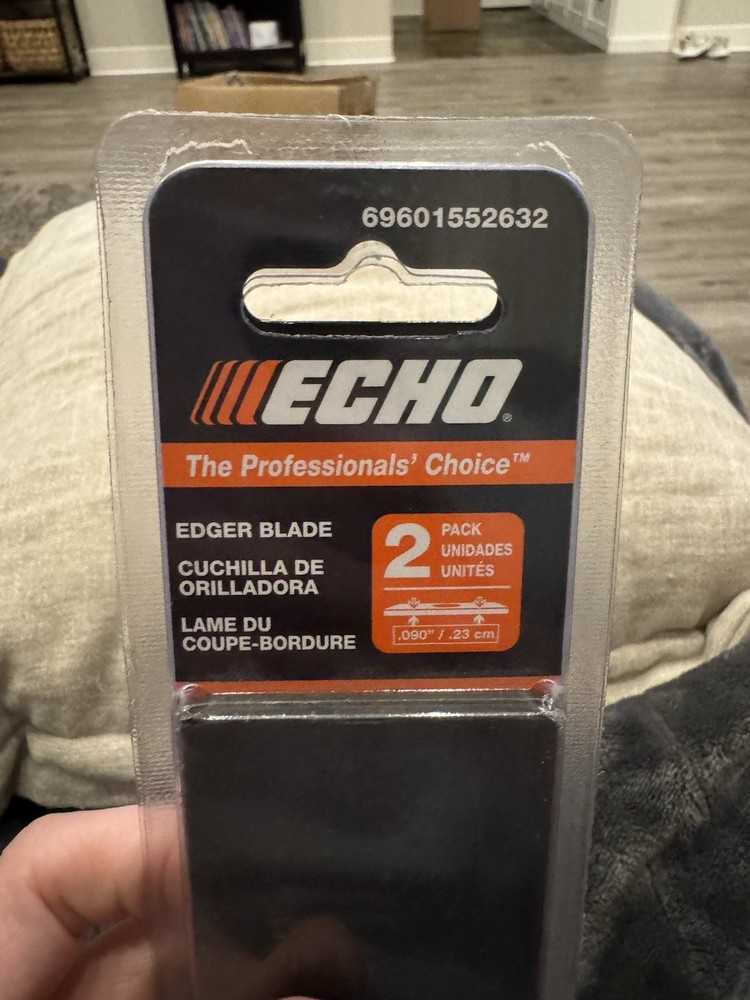 ECHO Edger Blade 2 Pack 69601552632, 23cm Black Metal Replacement