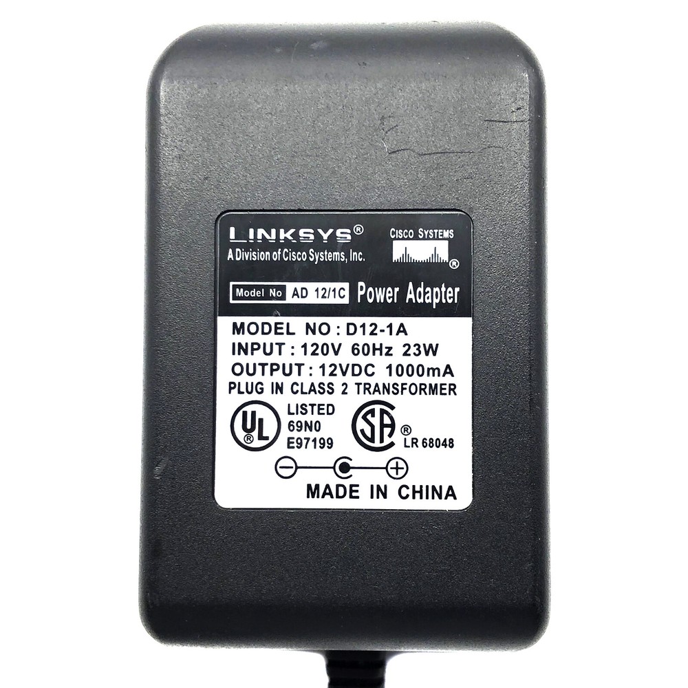 OEM Linksys Adapter for Command Communications ComSwitch 5500 Phone Fax Modem