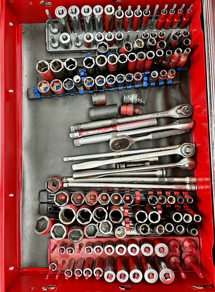 Toolbox w/ Custom Cart & Tools