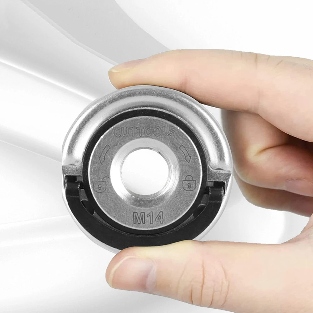 M14 Angle Grinder Quick Release Self-Locking Grinder Pressing Plate Flange Nut