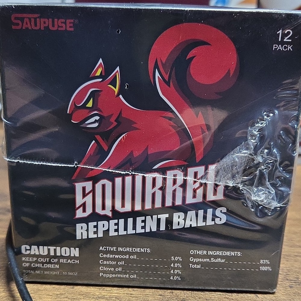 Saupuse Squirrel deterant 12 Pack for Small Animal