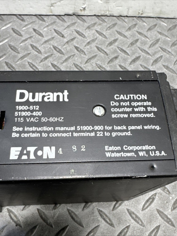Durant 1900-512 Solid State Display Counter. C-3