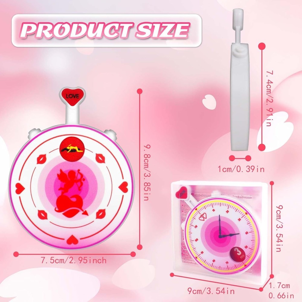 Valentine's Couples Date Night Spinner - Fun Romantic Gift & Game