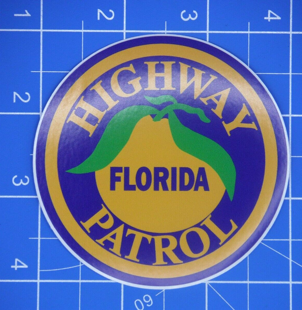 Florida Highway Patrol-3' decal