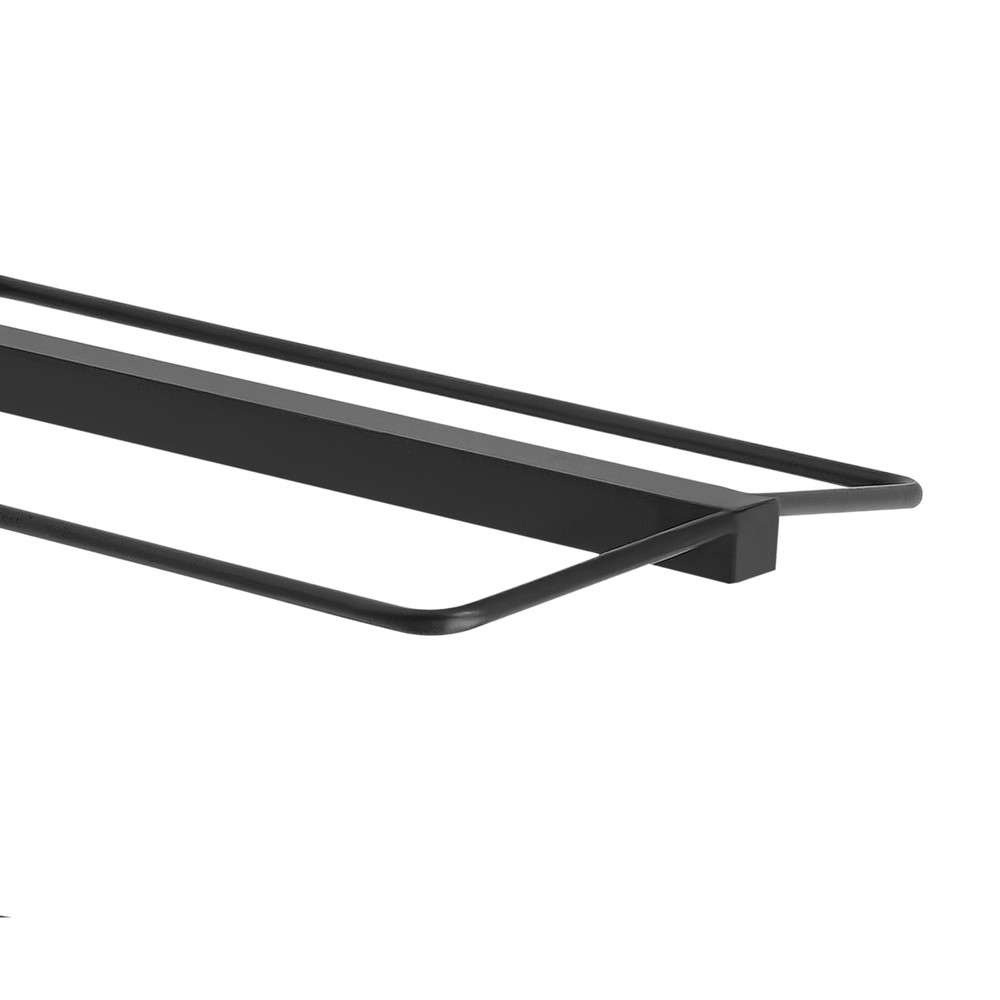 4 Tier Modern Saddle Rack Wall Mount Saddle Rack Black