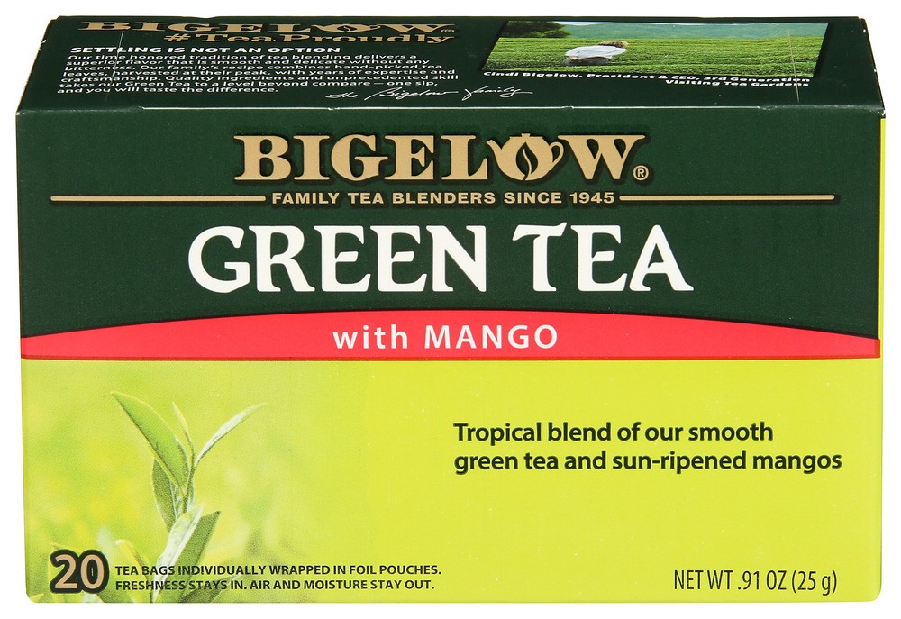 Bigelow Tea Grn Mango 20Bg Pack Of 3