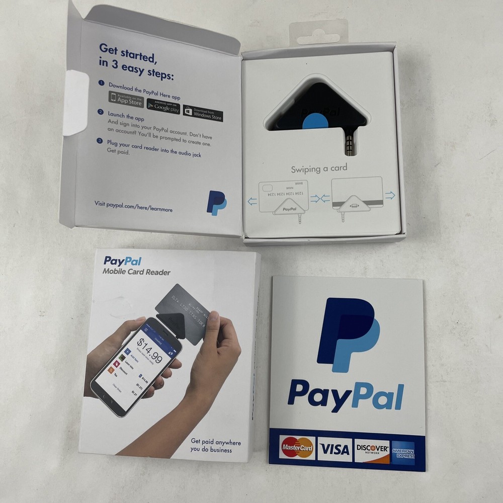 Paypal Mobile Card Reader Swiper for IPhone & Android