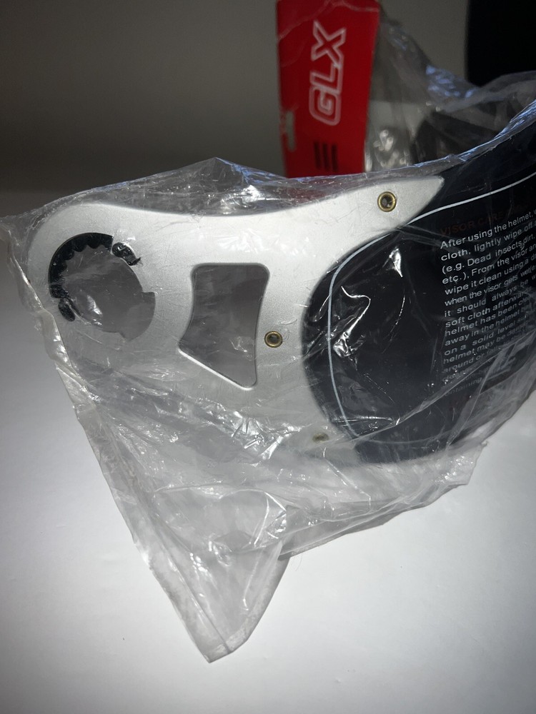 GLX Helmets Open Face Shield Light Smoke 104 HS One Size