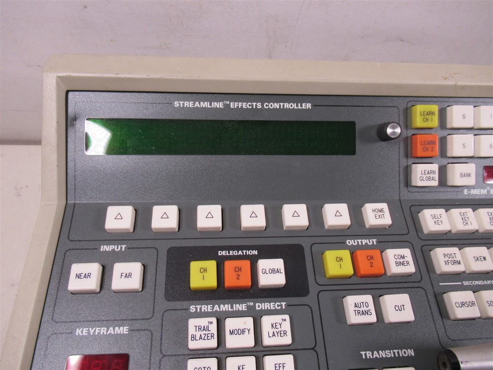 Grass Valley Group DPM700 Digital Streamline Effects Controller Console ZDPM-700