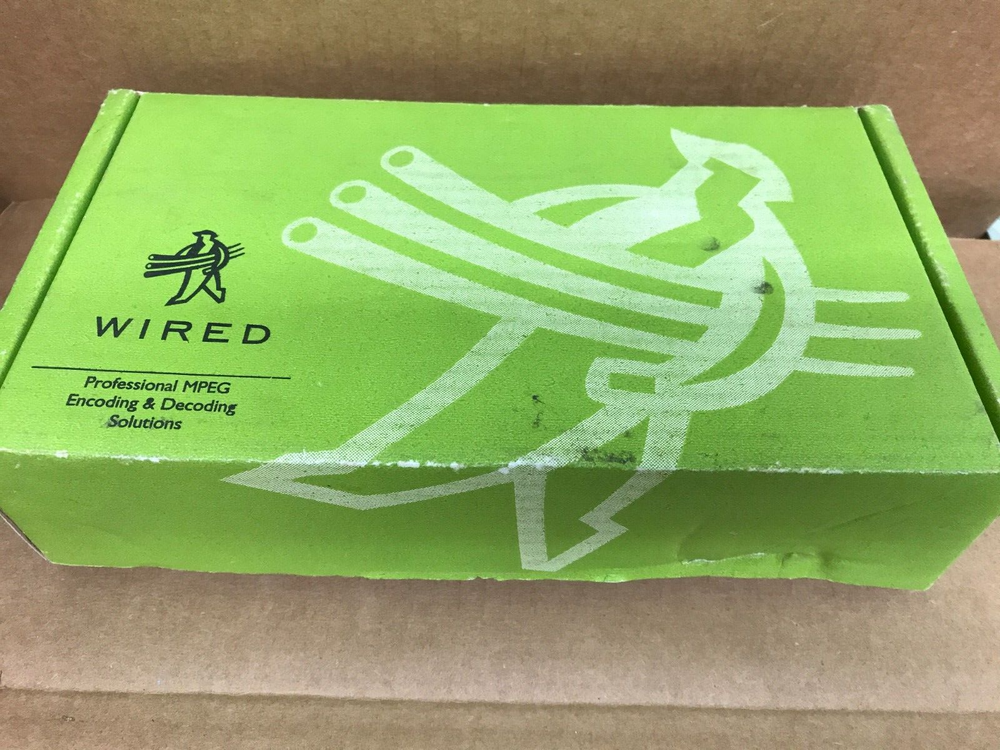 NEW Wired 53-000519-12 mpeg encoding decoding PCI Video Card