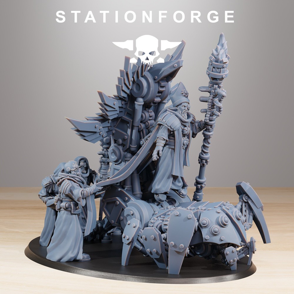 Scavenger Priest, Tech Adept, Mech Division, Stationforge