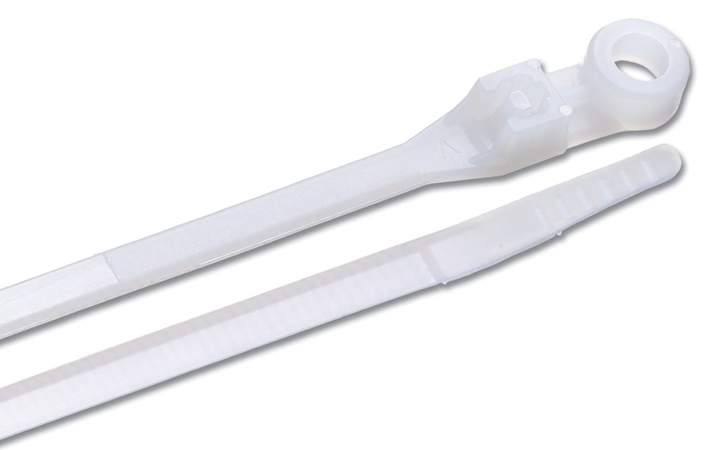 Ancor 199230 Mounting Cable Ties, Natural