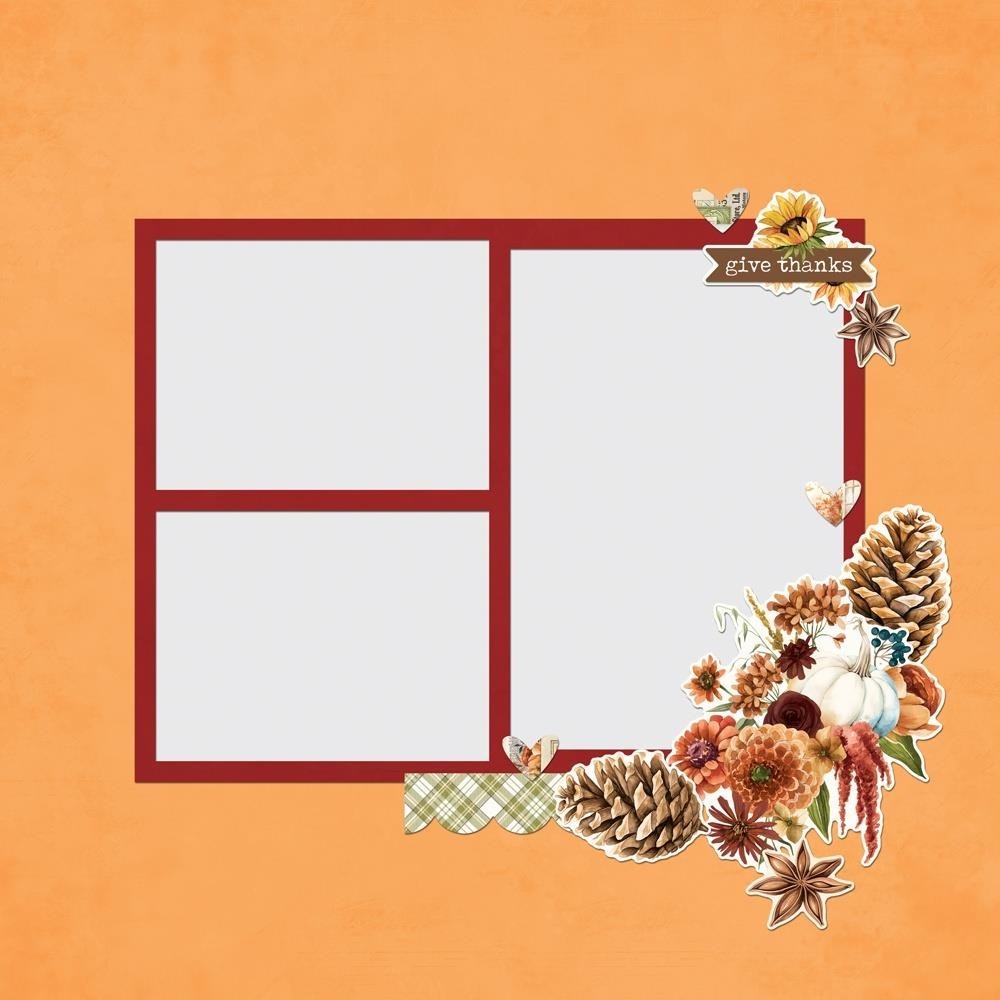 Simple Stories ~ AUTUMN BREEZE ~ Page Pieces