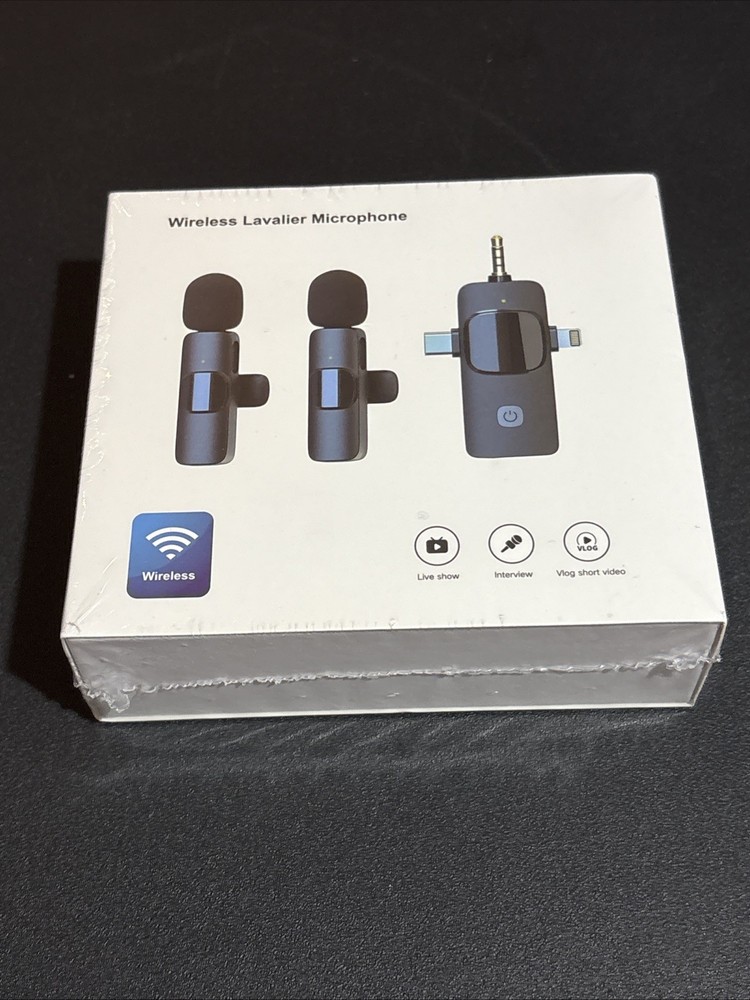NEW - Wireless  Lavalier Microphone
