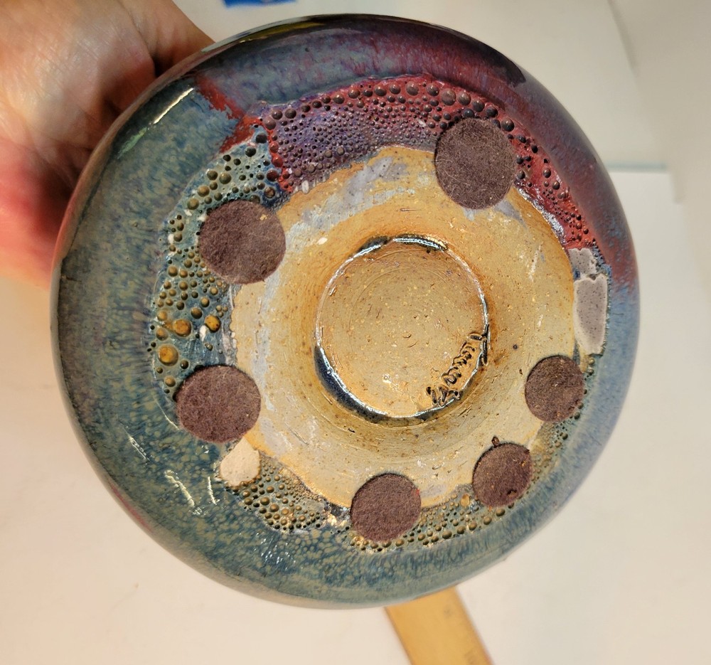 Ceramic Pottery Vase 3.5" Tall