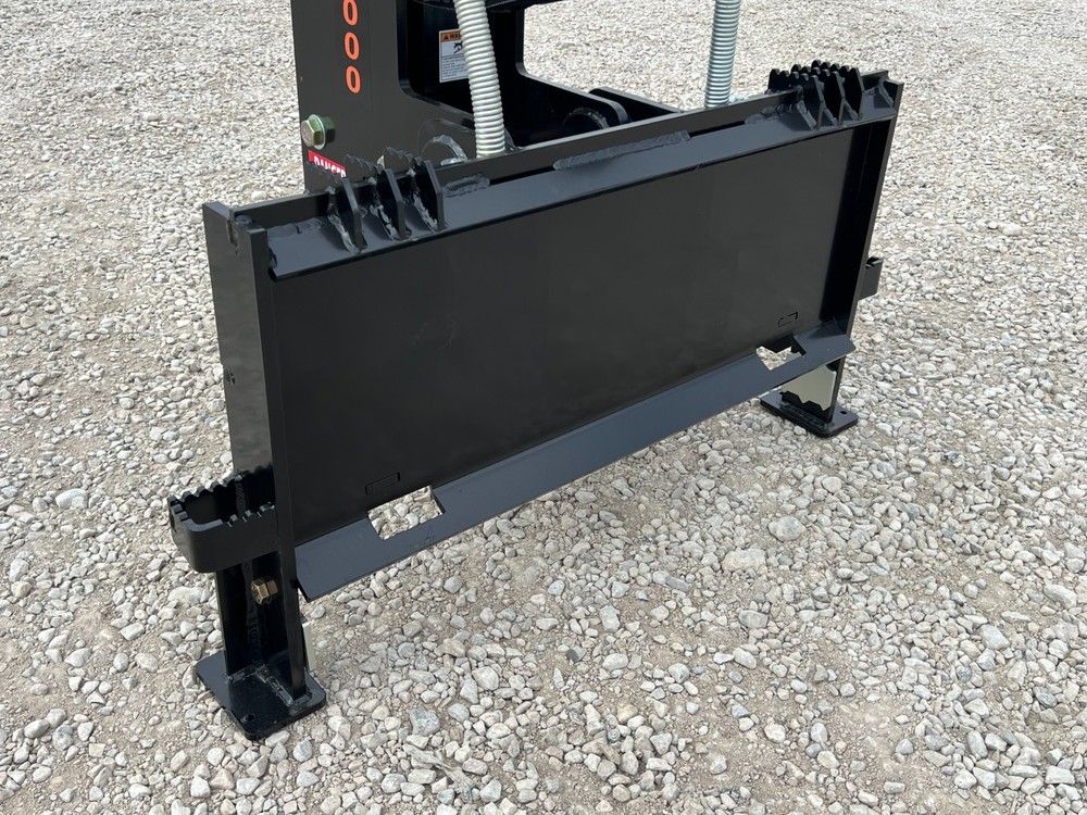 Premier PD1000 Post Driver Attachment Hydraulic Fence Fits Skid Steer Loader