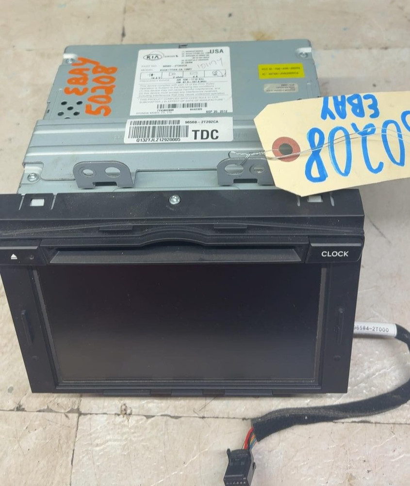 2011-2013 KIA OPTIMA In Dash Info GPS TV Navigation Display Screen Receiver OEM