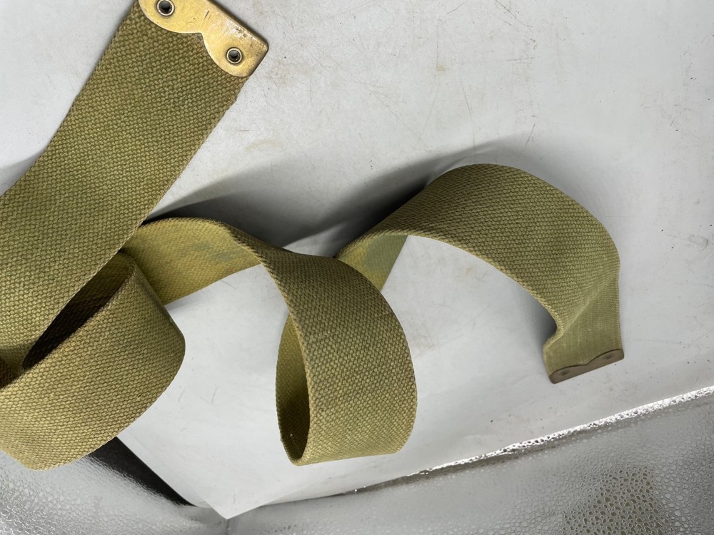 WW1 1908 Pattern British Army Webbing Shoulder Strap in Khaki- 49" Long Original