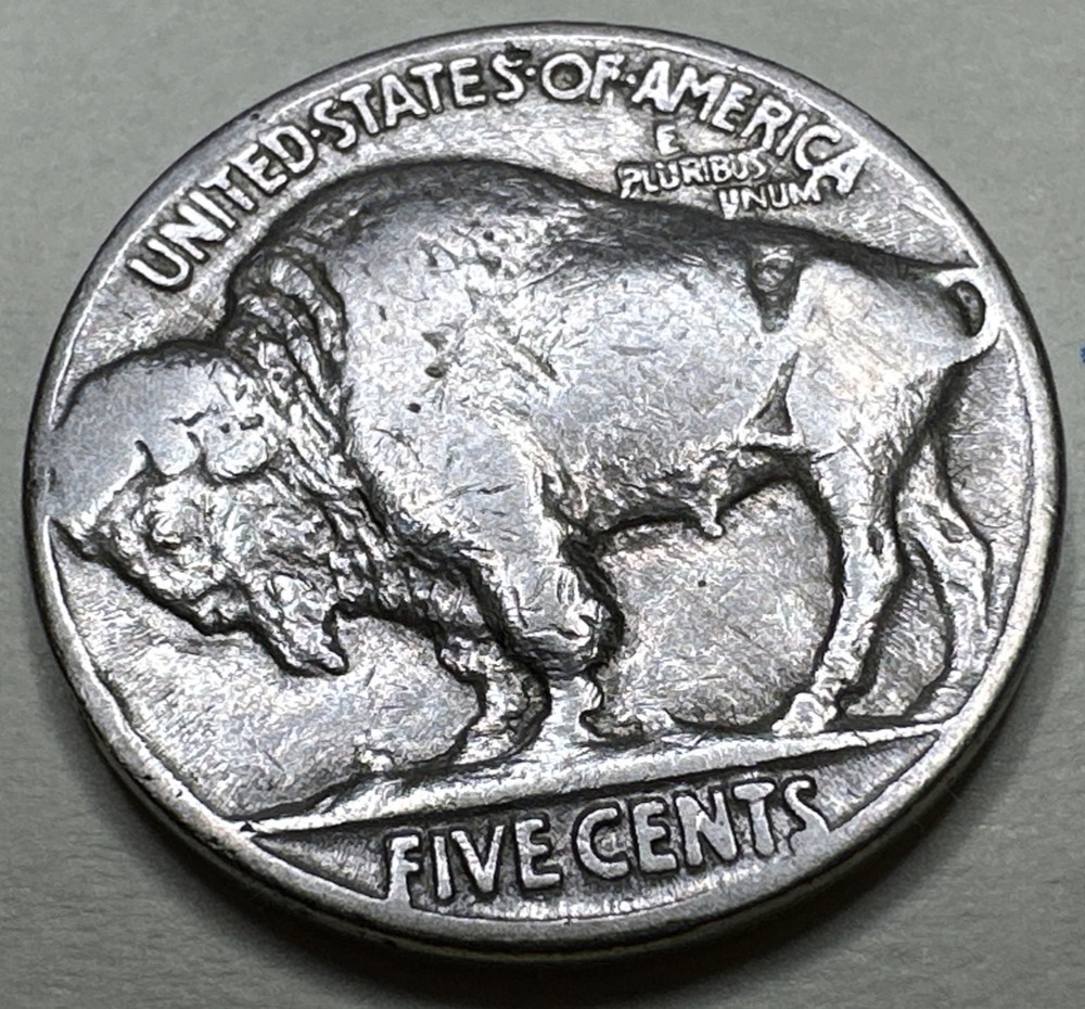1937 5C Buffalo Nickel 744X