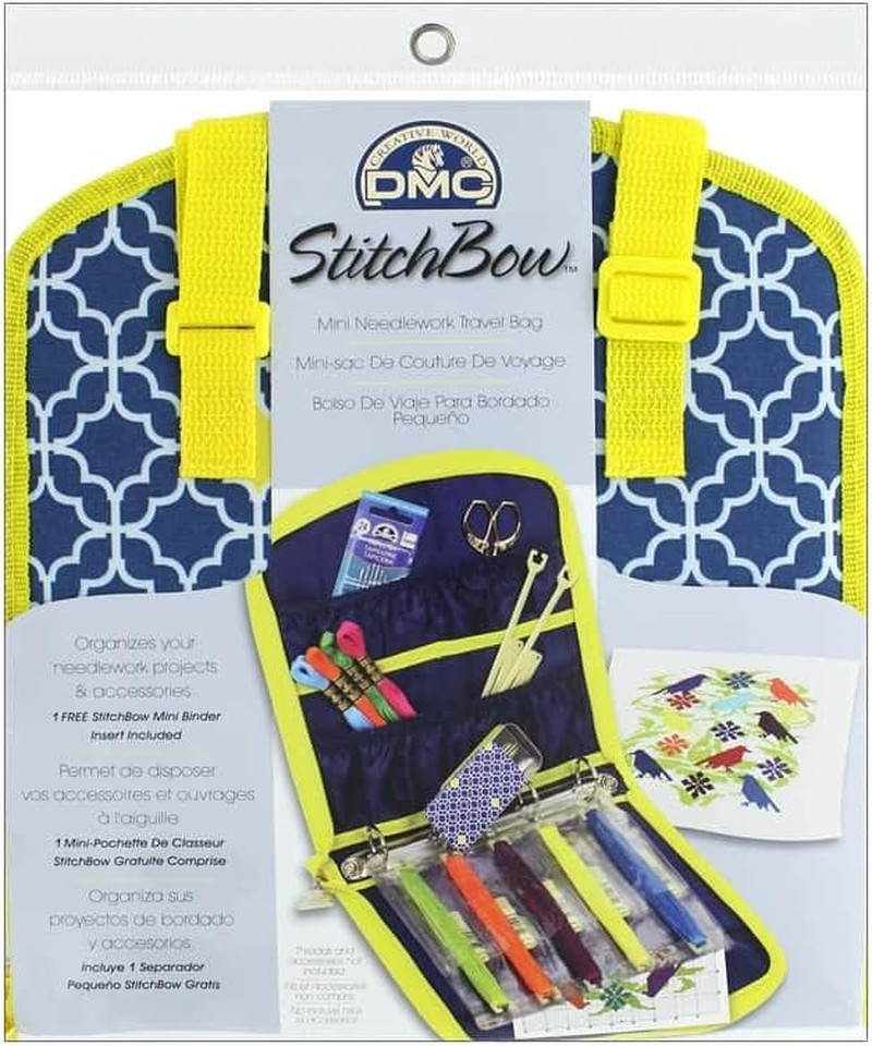 Stitchbow Mini Needlework Travel Bag-20.5"X9" Open