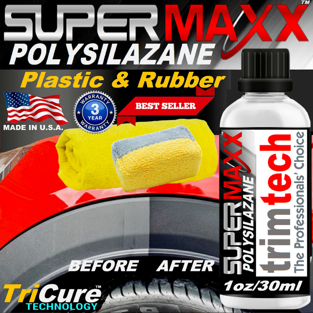 CERAMIC CAR COATING CERAMIC TRIM COAT "PLASTIC RUBBER RESTORE & PROTECTION - KIT