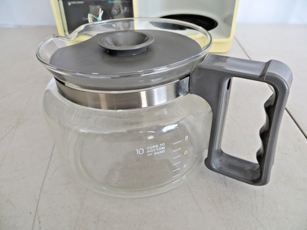 Black & Decker Spacemaker 10 Cup Drip Coffee Maker SDC2AG Tested Working *READ*