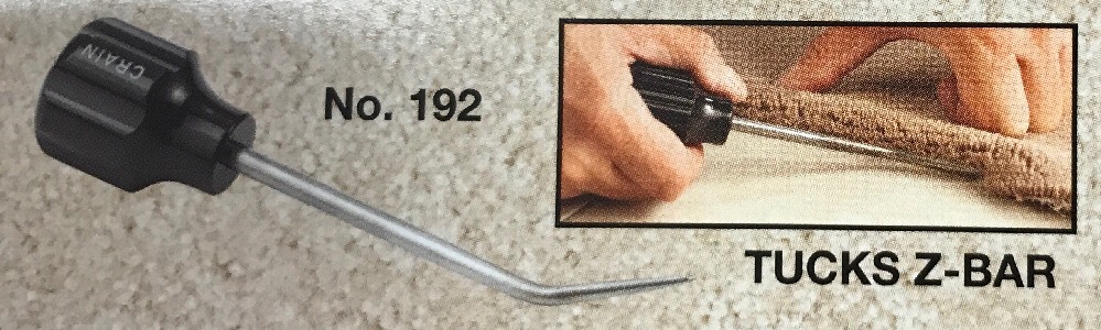 Crain 192 Carpet Installation Turning Tool