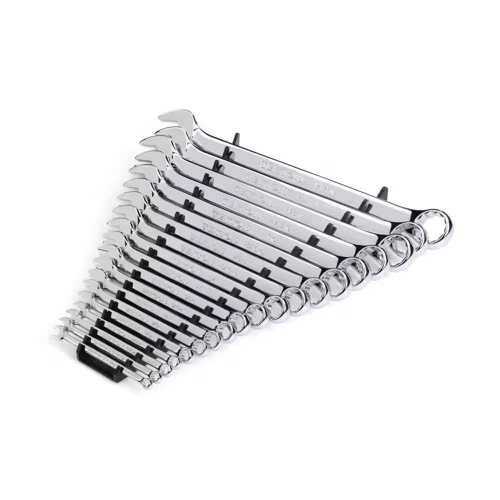 19-Tool Wrench Organizer Rack (Black)