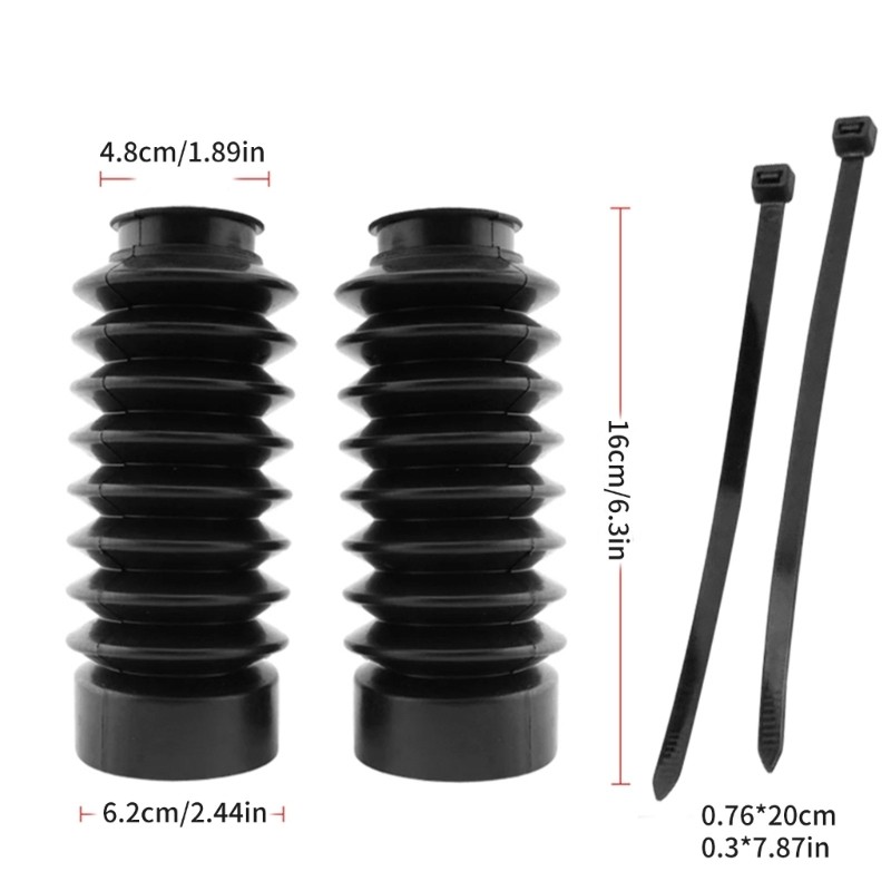 Rubber Front Fork Dust Shield Easy Install Front Fork Rubber Boot for CMX 250