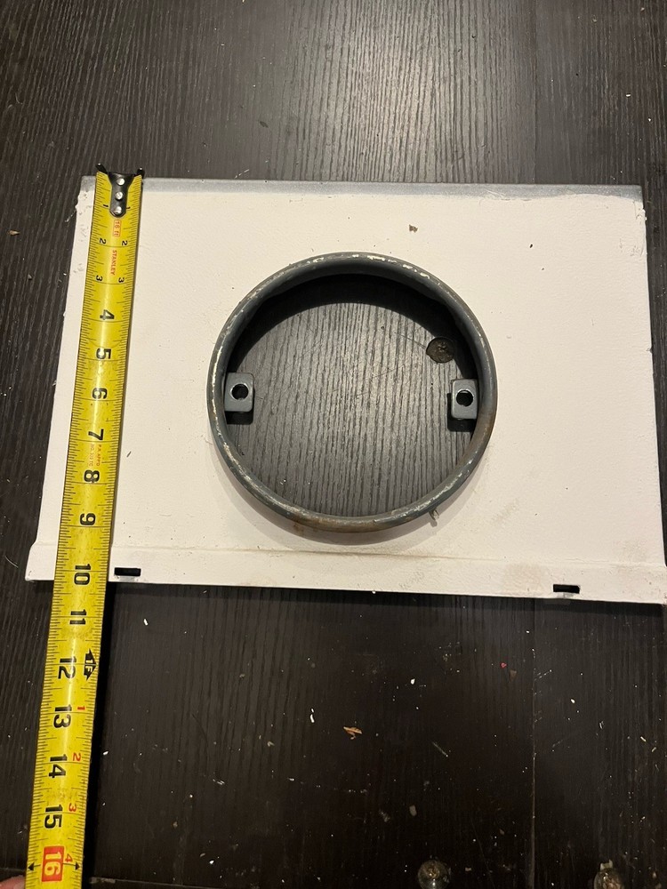 Zinsco 100 Amp Meter Main Panel Cover