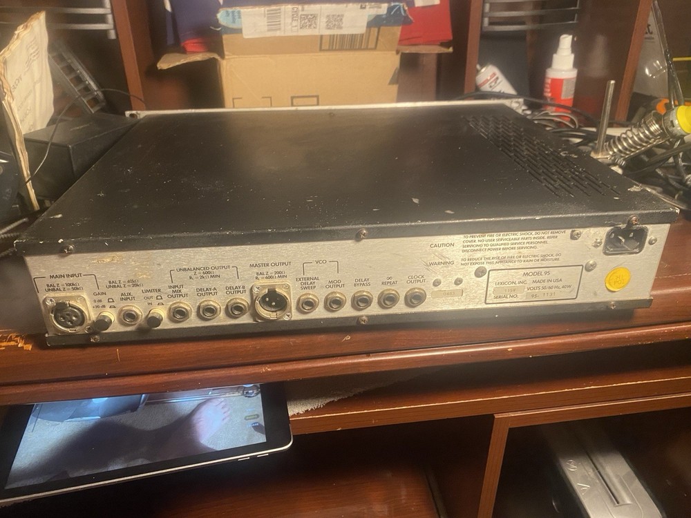 LEXICON Model 95 Prime Time II Vintage Digital Delay Processor