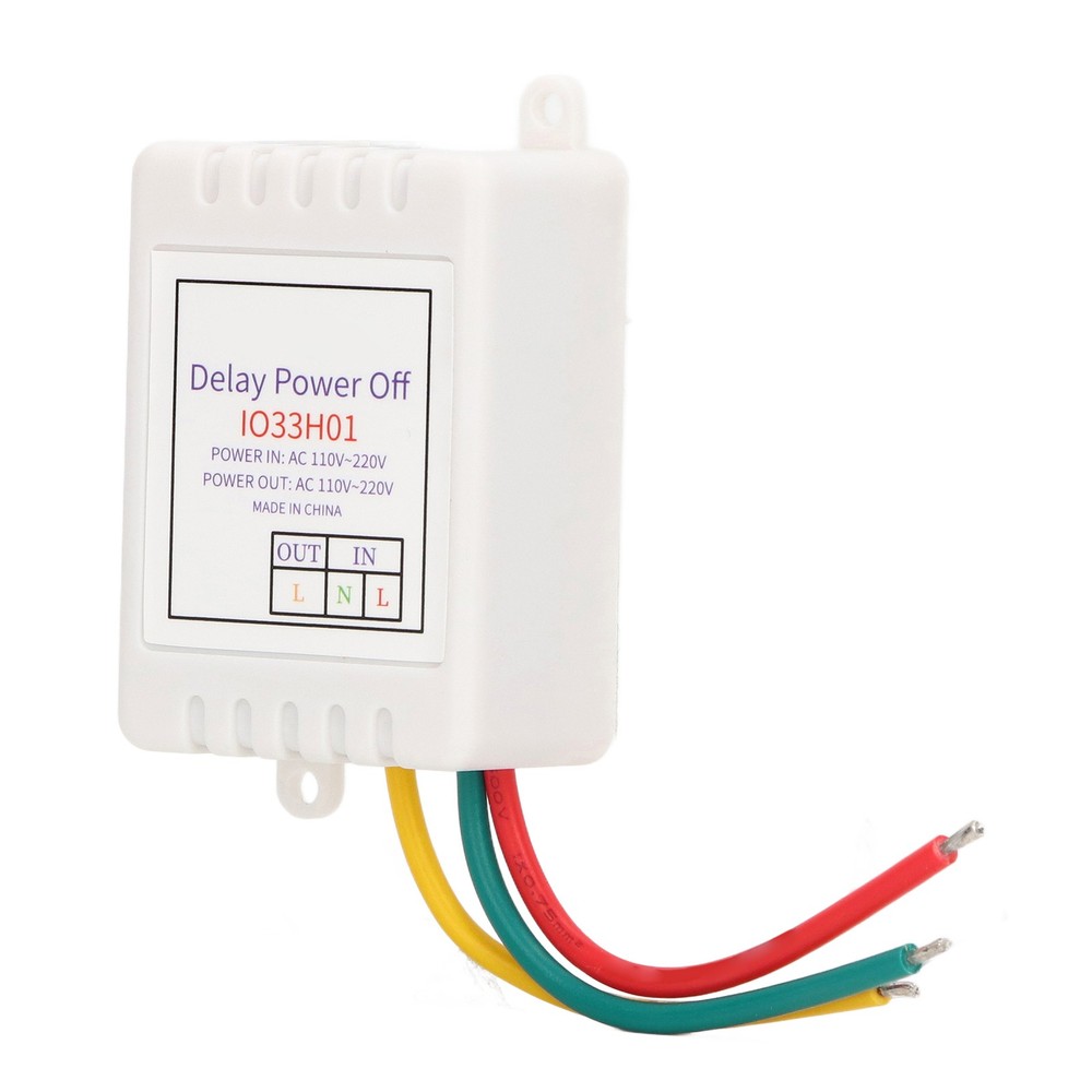 BEA Adjustable Timer Relay Switch 110V-220V 1 Channel Output