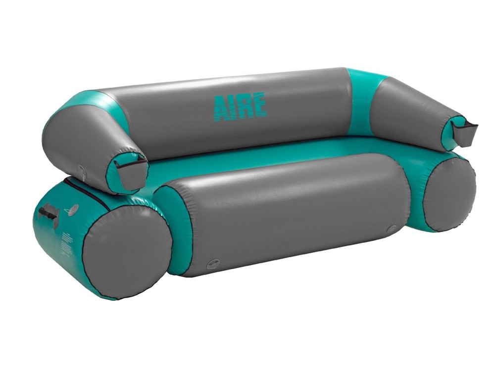 Outcast Aire River Couch - Gray / Teal - New