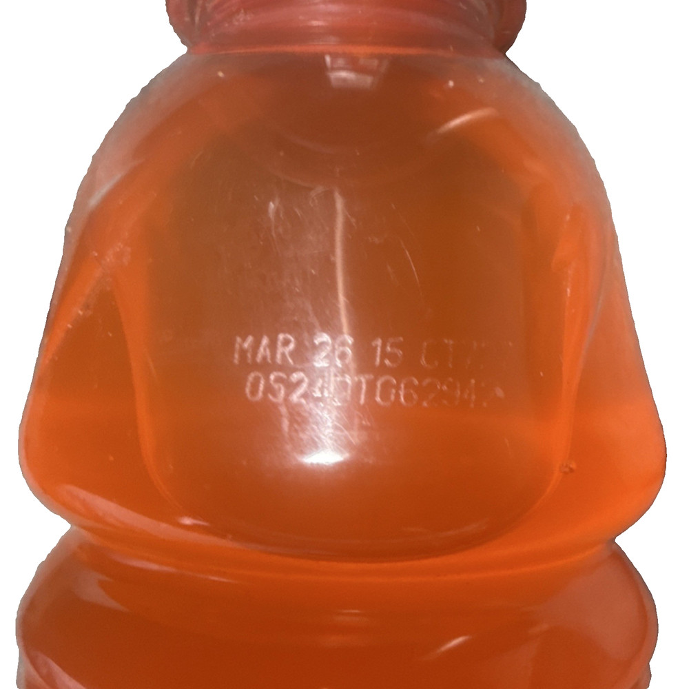 Peyton Manning Gatorade Orange Bottle